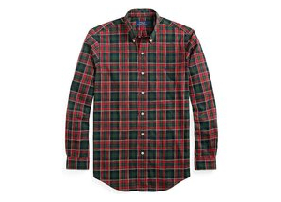 Polo Ralph Lauren Camisa Slim Fit rojo