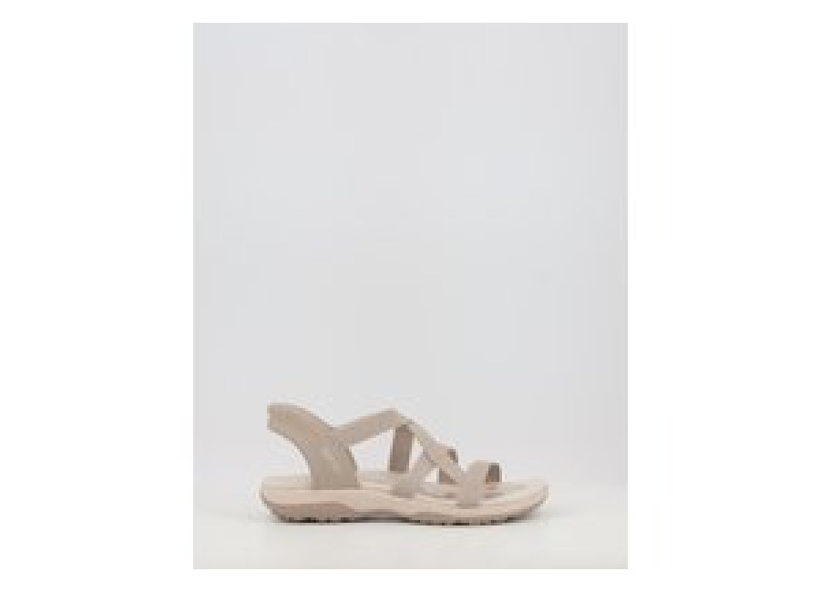 sandali skechers slip-ins: reggae slim – stretch 163460 taupe