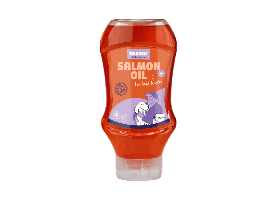 Braaaf Aceite de salmón – 2 x 500 ml – Pack Ahorro