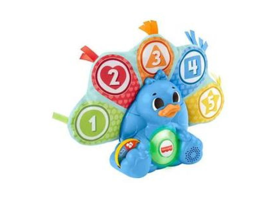Mattel Fisher Price – Juguete educativo de pavo real con luces, sonidos y colores ㅤ
