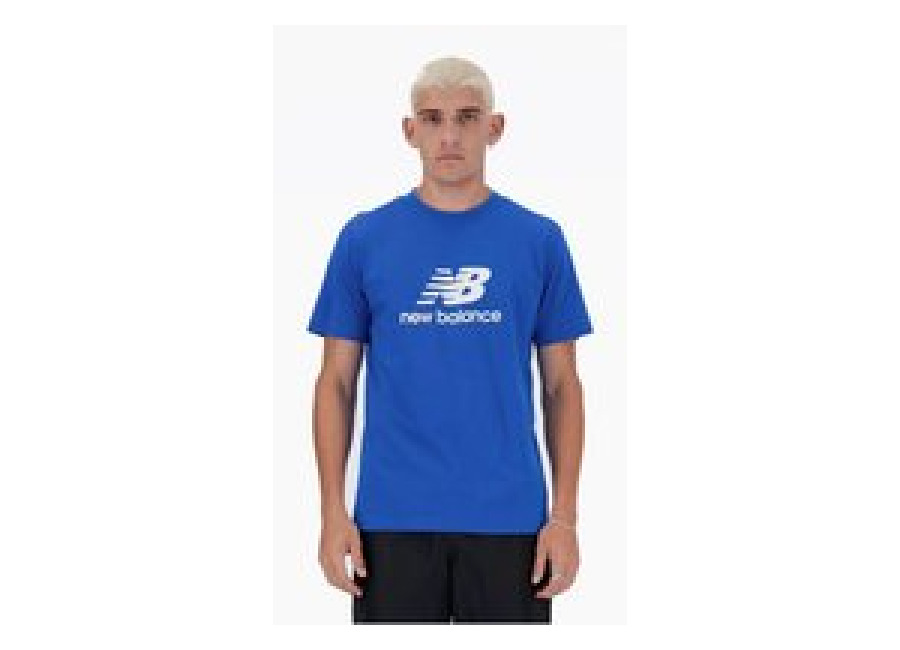 New Balance Camiseta New Balance Sport Essentials Logo Hombre Azu