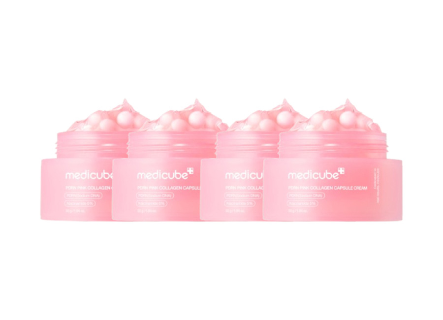 medicube PDRN Pink Collagen Capsule Cream – 55g (4ea) Set