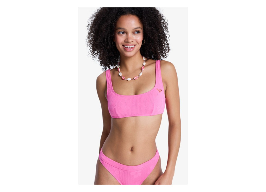 Roxy Roxy Paradise Bralette – Top de bikini Bralette Rosa Mujer