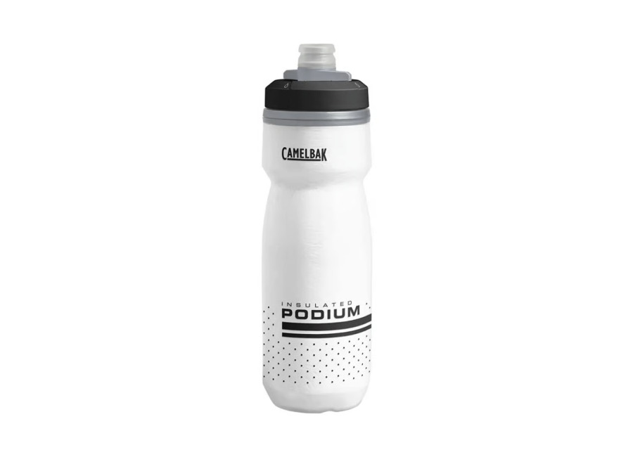 Bidón Camelbak Podium Chill 0.62 L Blanco Negro
