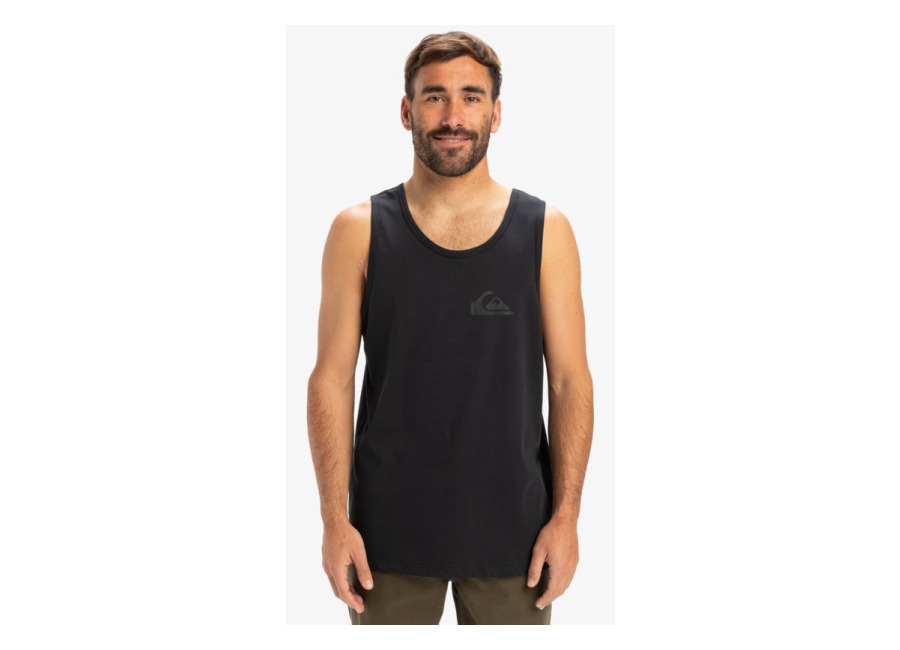 Quiksilver – EV Comp Logo – Camiseta sin mangas Negro Hombre