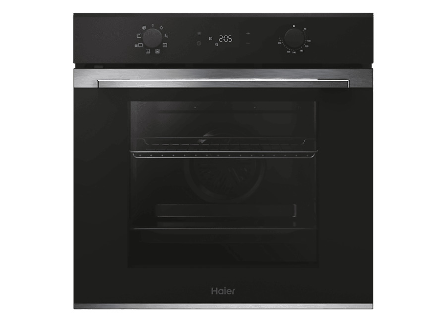 Haier Horno – Haier ID Series 2 H6 ID2P3T1HTX, Multifunción, Limpieza por agua, 78 l, Cavidad XXL, 9 funciones, 60 cm, Negro