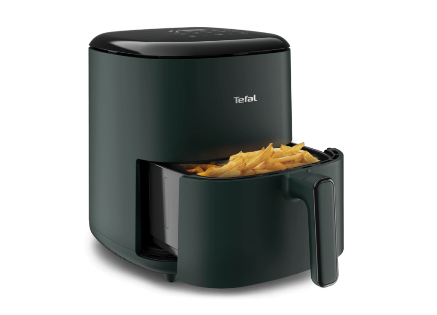 tefal easy fry max forest, freidora de aire, 5l, 10 programas automaticos, pantalla tactil digital