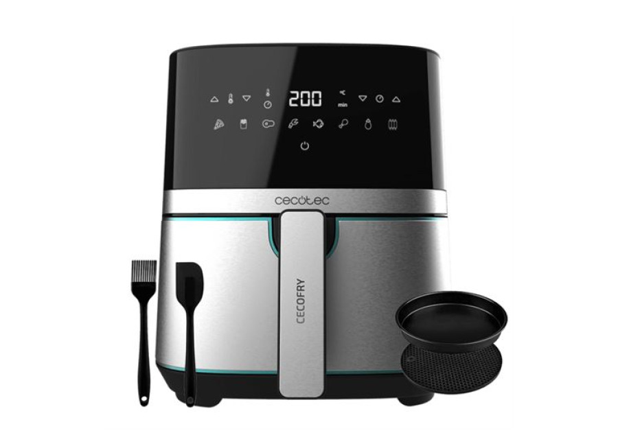 Cecotec Freidora De Aire Cecotec Cecofry Full Inox Pro 5500 Con Accesorio