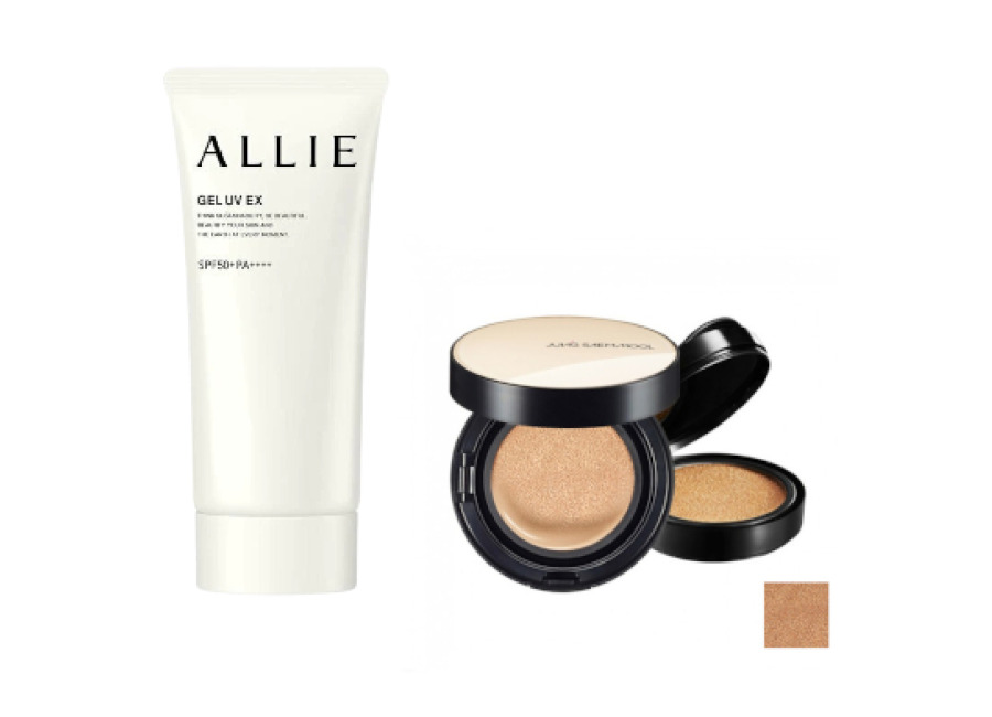 Juego All-in-One Sets Kanebo – Allie Gel UV EX SPF50+ PA++++ – 90g (New Version of ALLIE – Extra UV Gel SPF50+ PA++++ – 90g) X Jung Saem Mool -…