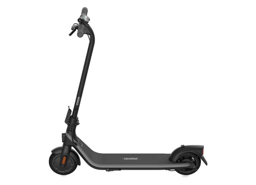 patinete electrico – segway e2 d, tipo 1 / vpl, potencia nominal 250 w, hasta 90 kg, 6100 mah, velocidad max. 20 km/h, negro