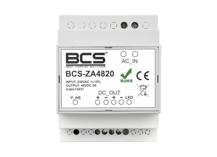 Bcs BCS- Fuente de alimentación impulsiva 12V 5A BCS