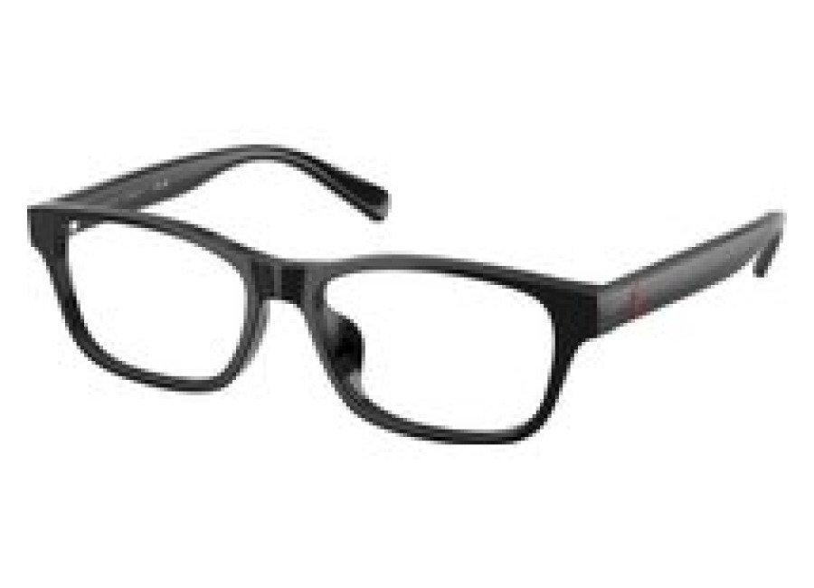Polo Ralph Lauren Hombre Polo Ralph Lauren 5001 Monturas ópticas Acetato Negro Transparente Pillow Norma