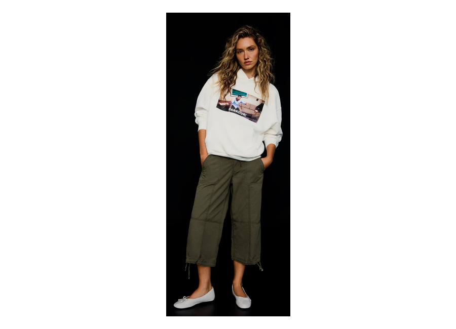 Sudadera Capucha The Office Blanco roto