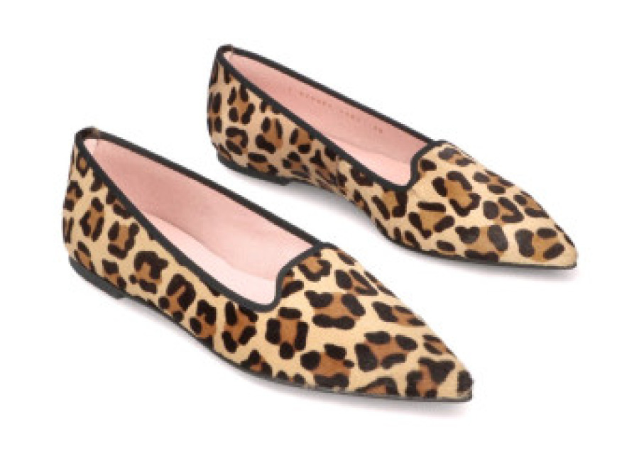 pretty ballerinas para mujer. 43282 zapatos de piel ella animal print , plano, ante, ninguno, casua