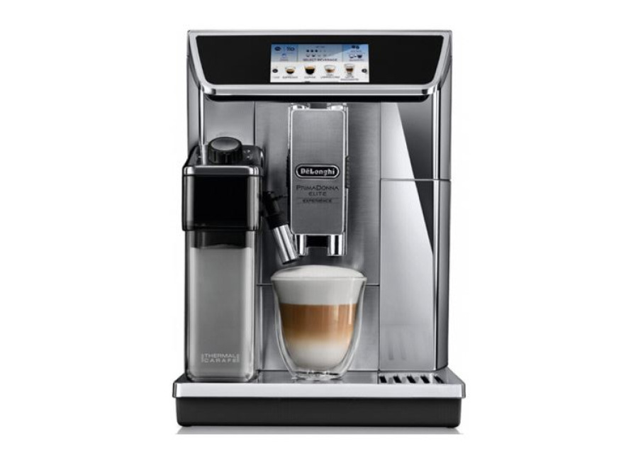Cafetera Superautomática De’longhi Primadonna Elite experience ecam650.85.ms con Molinillo Incorporado, 1450 W, Pantalla Táctil Plateado/negro