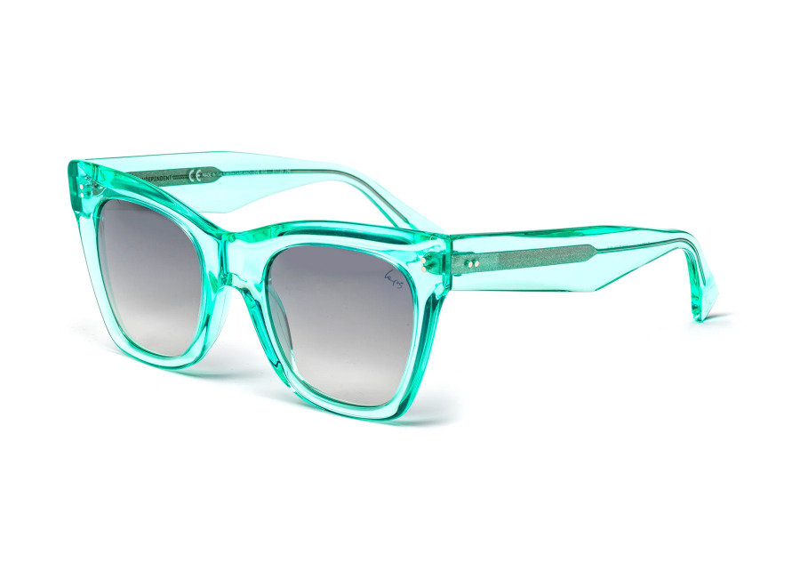 Laps Collection Mujer ISABELLA 023LP 036.GLS Gafas de sol outlet Acetato Verde Gris Oversize Antirreflejo Sombreado
