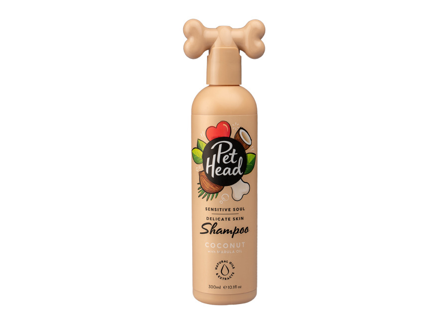 Pet Head Sensitive Soul champú, acondicionador y spray para perros – Champú 2 x 300 ml – Pack Ahorro