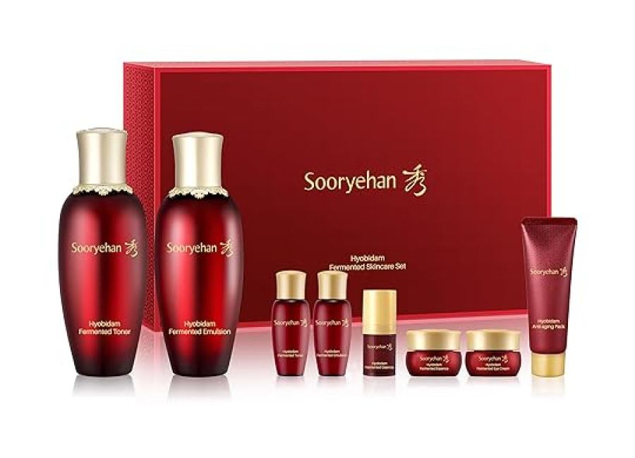 Juego Sooryehan Hyobidam Fermented Skincare Set – 1 Set (8 artículos)