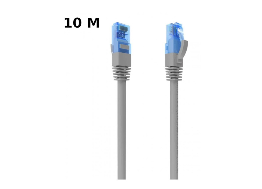 Aisens Cable de Red RJ45 Cat6 UTP CCA AWG26 hasta 1000Mbps 10m Aisens A135-0782 Gri