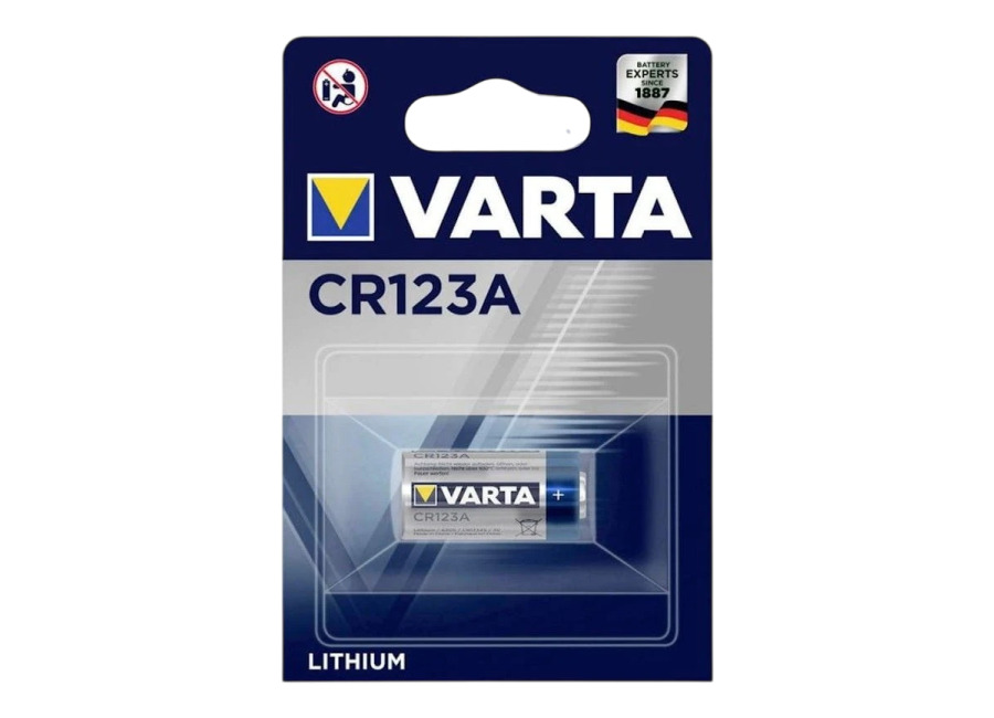 Varta Pila CR123A Litio 3V