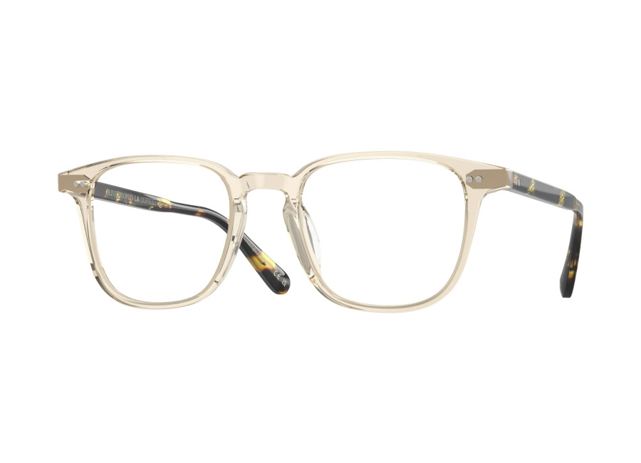 Oliver Peoples Hombre Oliver Peoples NEV 1626 Monturas ópticas Acetato Naranja Transparente Pillow Norma