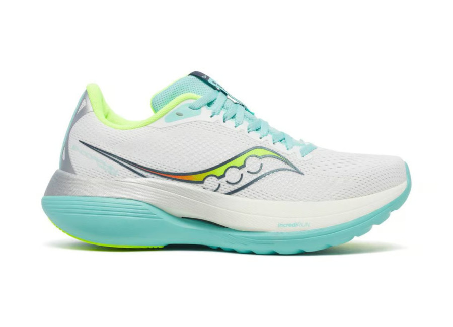 Zapatillas Saucony Endorphin Trainer Blanco Azul SS26 Mujer