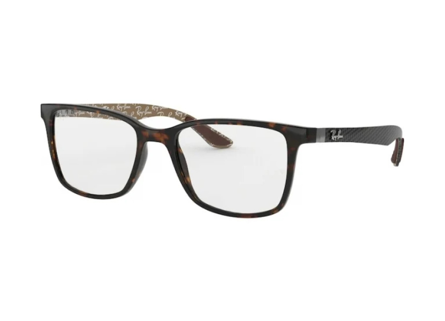 Ray – Ban Unisex Ray – Ban 5846 Monturas ópticas Inyectado Tortuga Transparente Cuadrada Norma