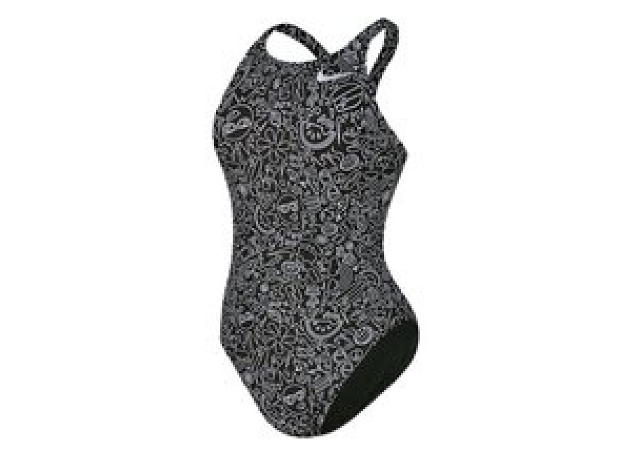 Bañador para mujer Nike Hydrastrong Multi Print