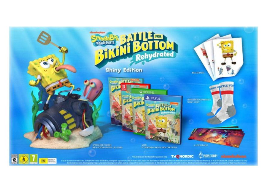 Bob Esponja Battle for Bikini Bottom Rehydrated Shiny Ed