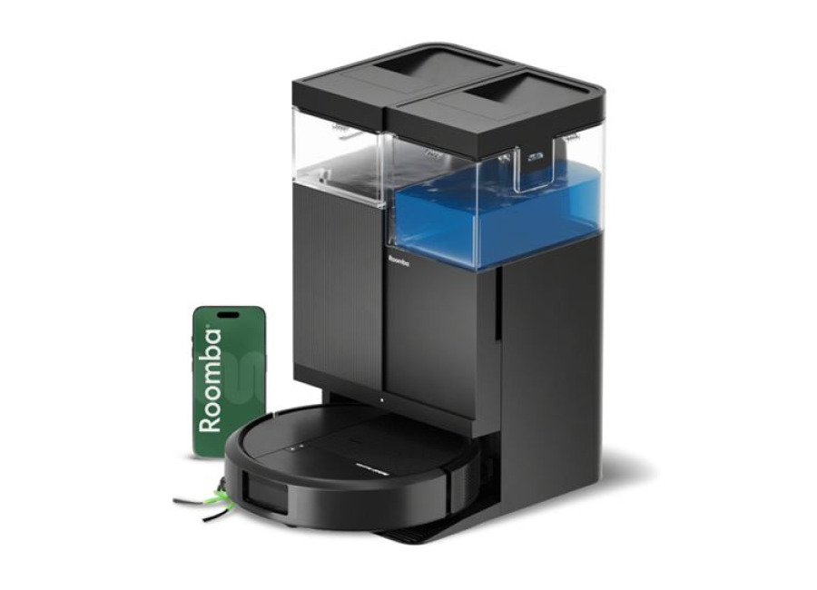 Robot Aspirador Y Friegasuelos Irobot Roomba Plus 515 Combo Con Base Autowash Negro