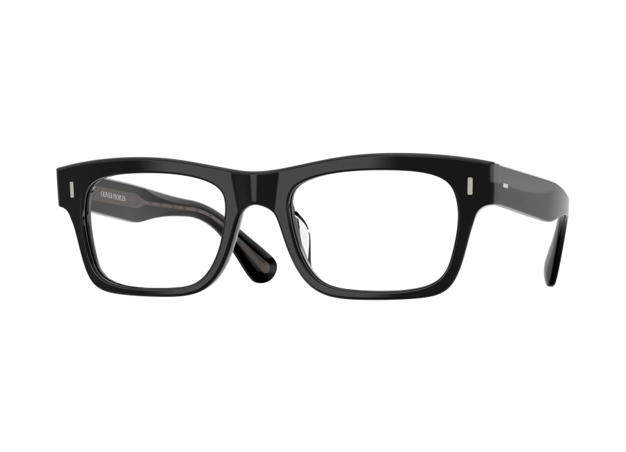 Oliver Peoples Unisex Oliver Peoples RELSON 1826 Monturas ópticas Acetato Negro Transparente Cuadrada Norma