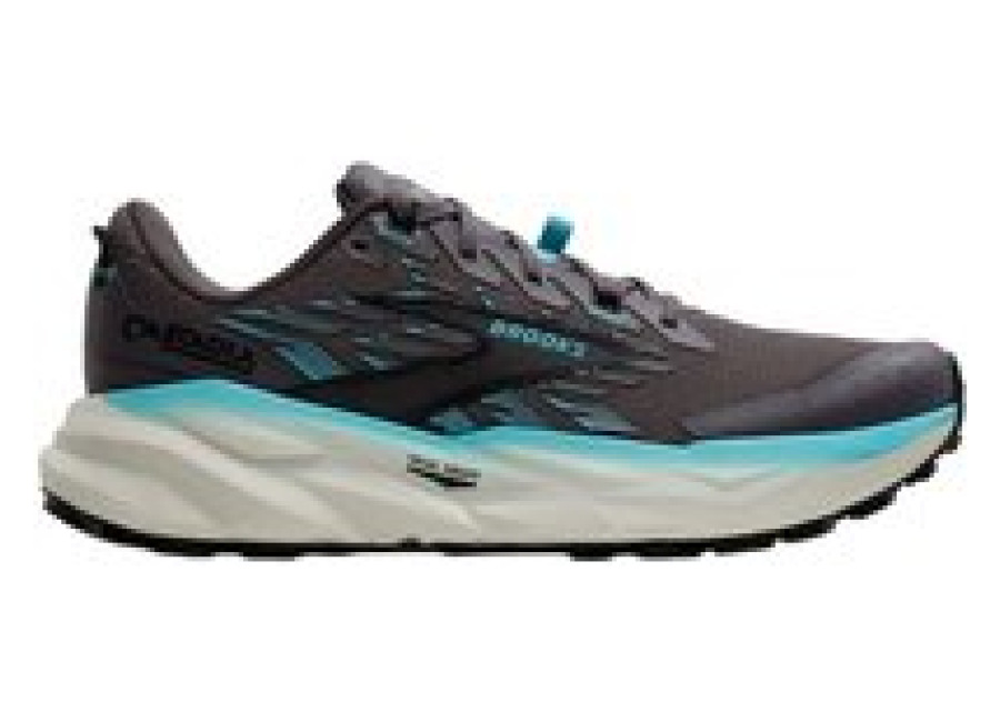 Brooks Zapatillas de Trail Cascadia 19 Brooks Rabbit/Black/Bluefish Mujer