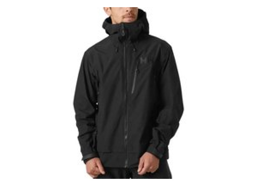 Chaqueta Helly Hansen Odin negro con capucha para hombre