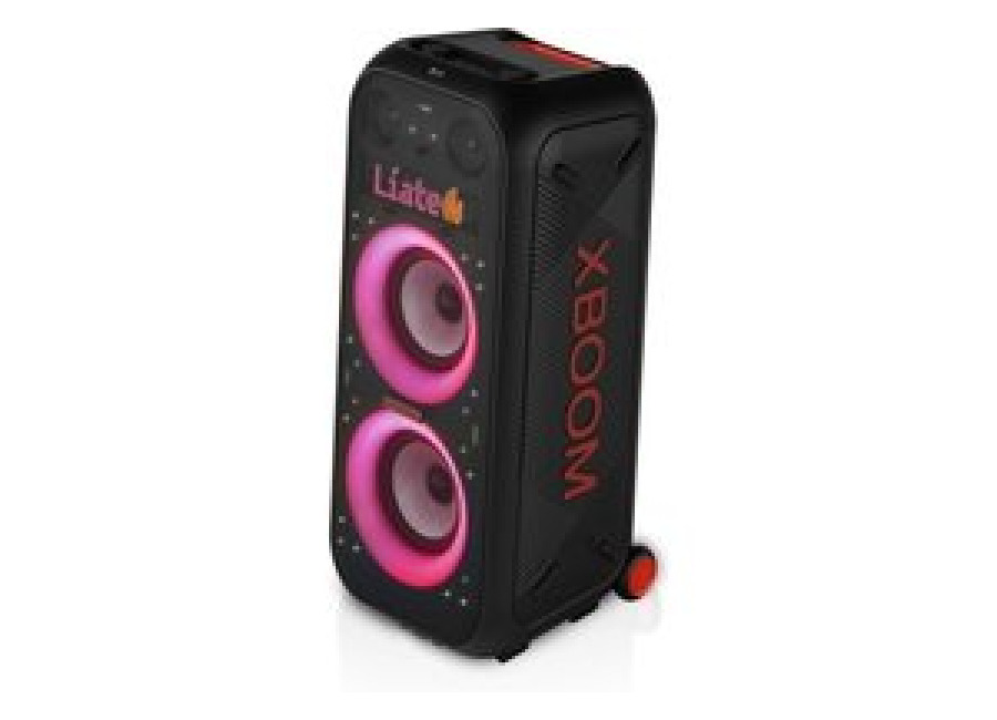 LG xboom La Bestia XL9T – Altavoz gran potencia, karaoke, luces y pantalla LED, efectos de DJ, Bluetooth, Asa y Ruedas, Resistencia IPX4 ,Negro – XL9T | LG ES