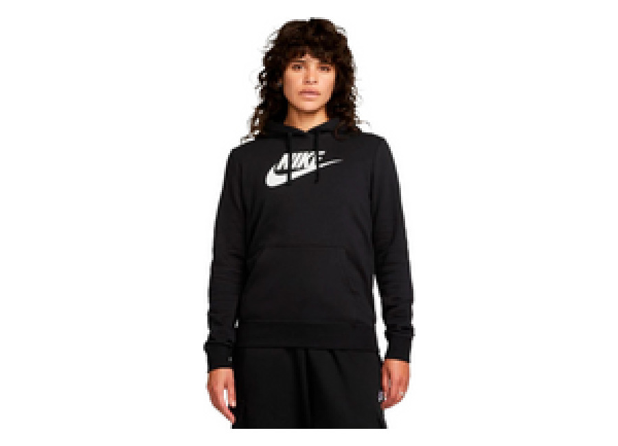Sudadera Nike Sportswear Club Futura – Hoodie con capucha para mujer en color negro