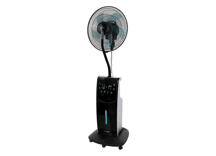 REACONDICIONADO Seminuevo Muy bueno Ventilador de agua – Cecotec EnergySilence 790 FreshEssence Ionic, 90 W, 3.1 l, 12 h, Control remoto, Negro