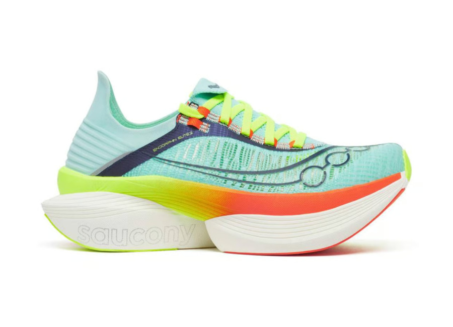 Zapatillas Saucony Endorphin Elite 2 Azul Amarillo SS26 Unisex