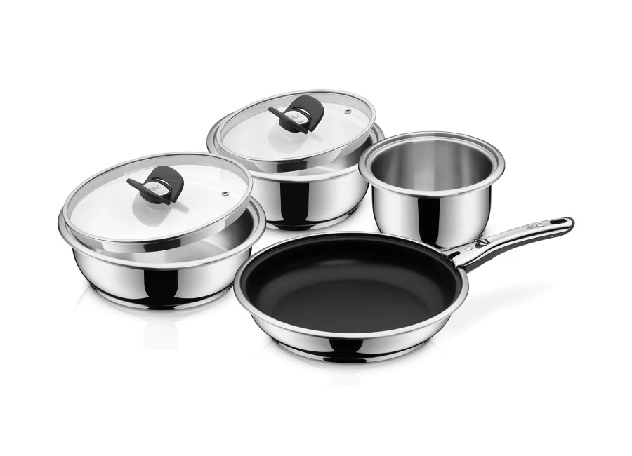 Wmf Juego de utensilios de cocina WMF Click&Serve de 7 piezas*