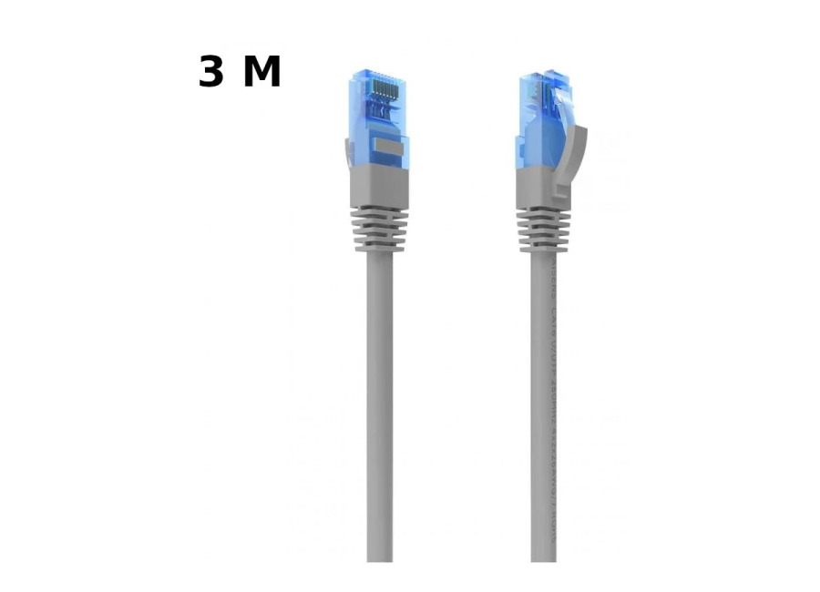 Aisens Cable de Red RJ45 Cat6 UTP CCA AWG26 hasta 1000Mbps 3m Aisens A135-0778 Gri