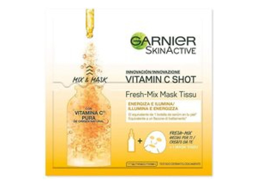 MASCARILLA FACIAL GARNIER VITAMINA C SHOT (MIX IT) 33G