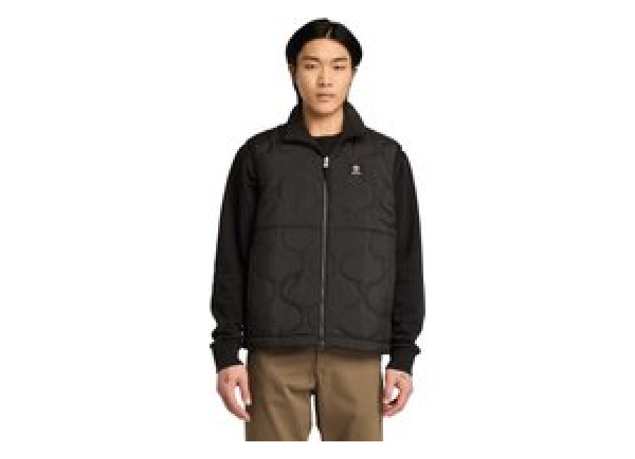 Timberland Newton Reversible High Pile Fleece Vest Black | Chalecos sin Mangas Outlet | Hombre | Negro