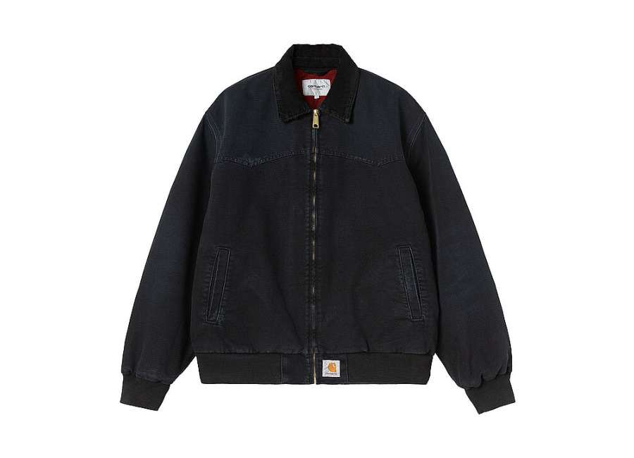 CARHARTT WIP Jeansjacke OG SANTA FE negro