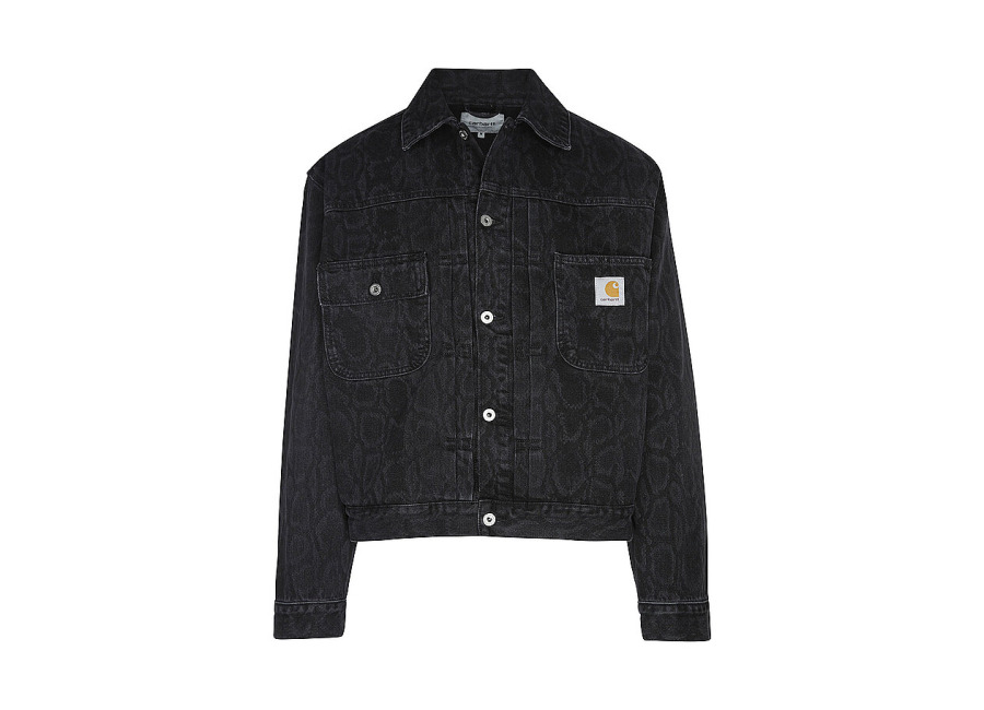 CARHARTT WIP Chaqueta vaquera BELMAR negro