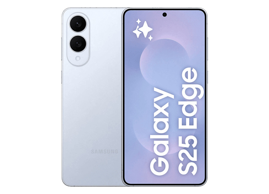 REACONDICIONADO Seminuevo Excelente Samsung Galaxy S25 Edge, Azul, 512 GB, 12 GB RAM, 6.7″ WQHD+, Qualcomm Snapdragon 8 Elite, 3900 mAh, Android 15