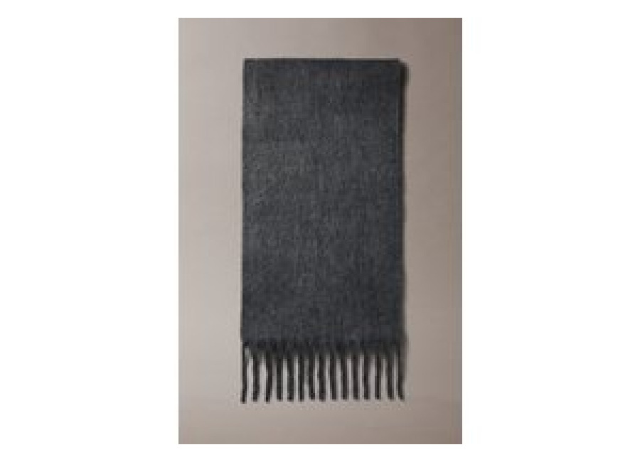 Calvin Klein Emblem Brushed Scarf Dark Grey Talla: OS | Bufandas Outlet | Hombre | Gri
