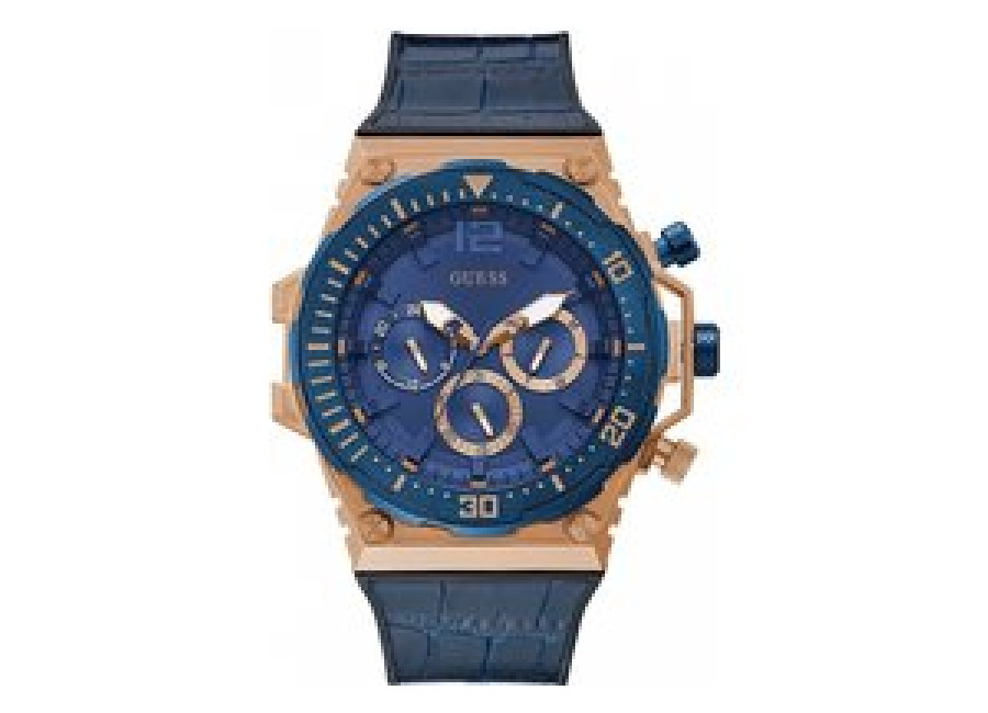 Reloj De Pulsera Guess Gw0326g1 Venture Para Hombre Rose / Marino
