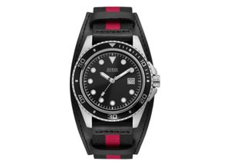 GUESS W1051G1 LEGACY CABALLERO ACERO Y NYLON