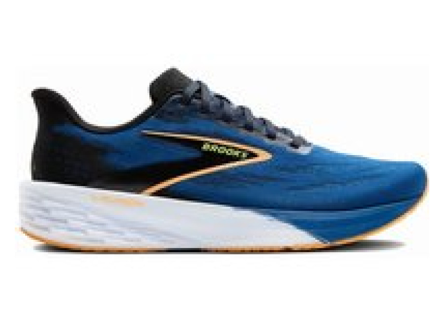 Zapatillas de Running Brooks Launch 11 Hombre Negro/Azul Marino/Naranja
