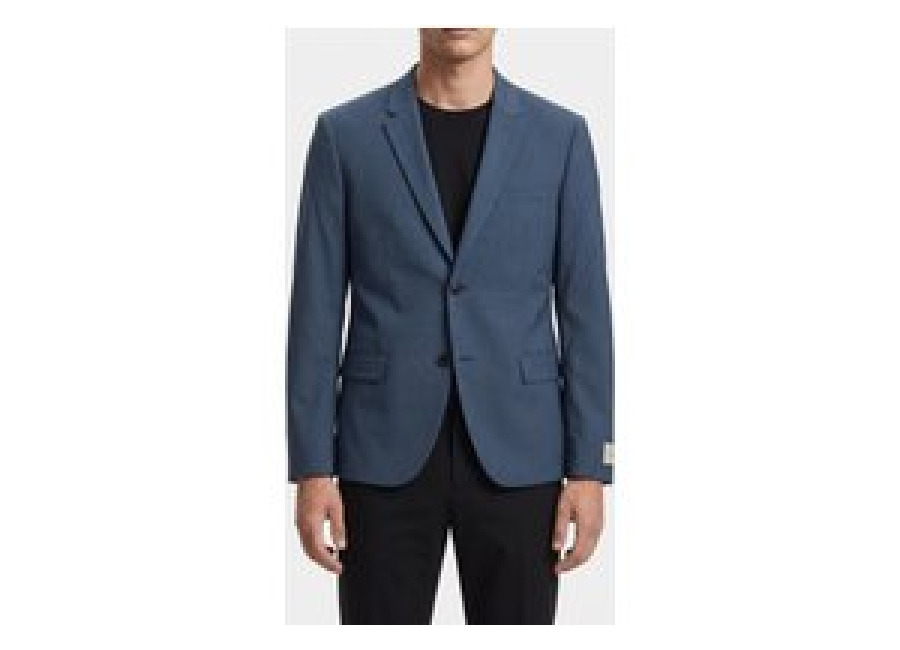 Calvin Klein Ls Houndstooth Slim Suit Jacket Anchor Navy | Blazers Outlet | Hombre | Azu