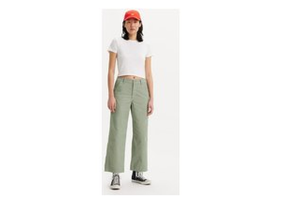 Levi’s Ltwt Wide-leg & Flared Jeans Pant Green Talla: W25L31 | Pantalones Outlet | Mujer | Verde